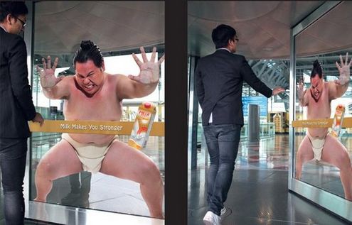 喝了牛奶,相撲隊員都不是你的對手